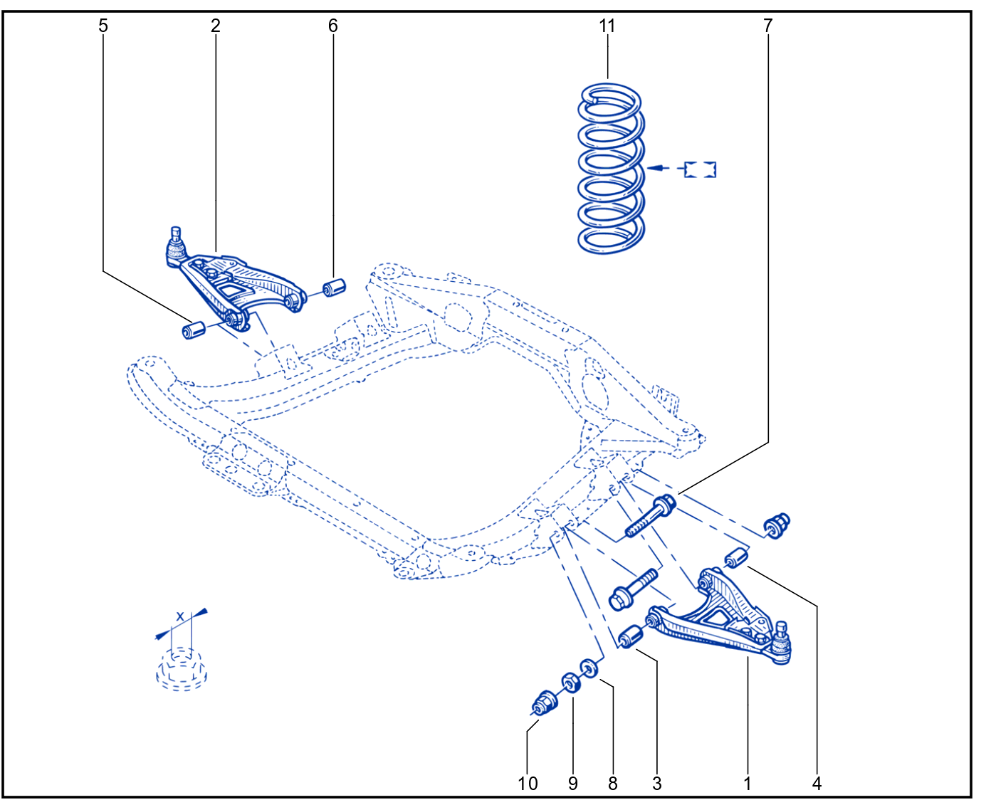 Front Axle Component - 01087986