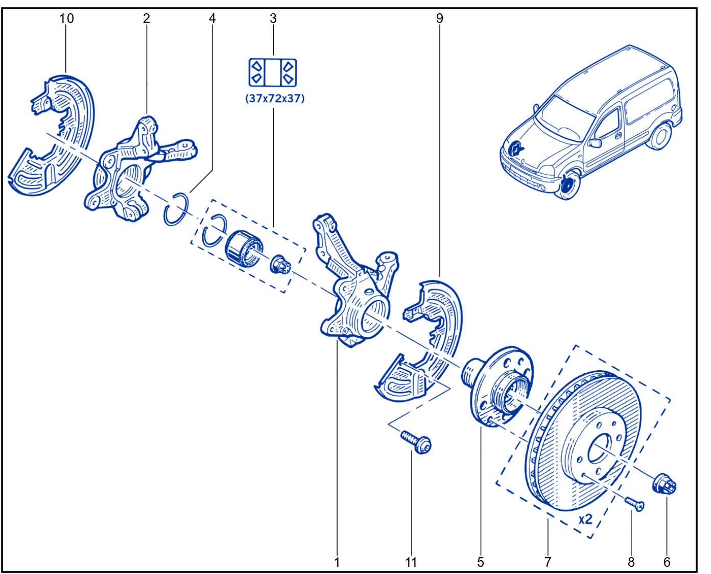 Front Brake - 01087989
