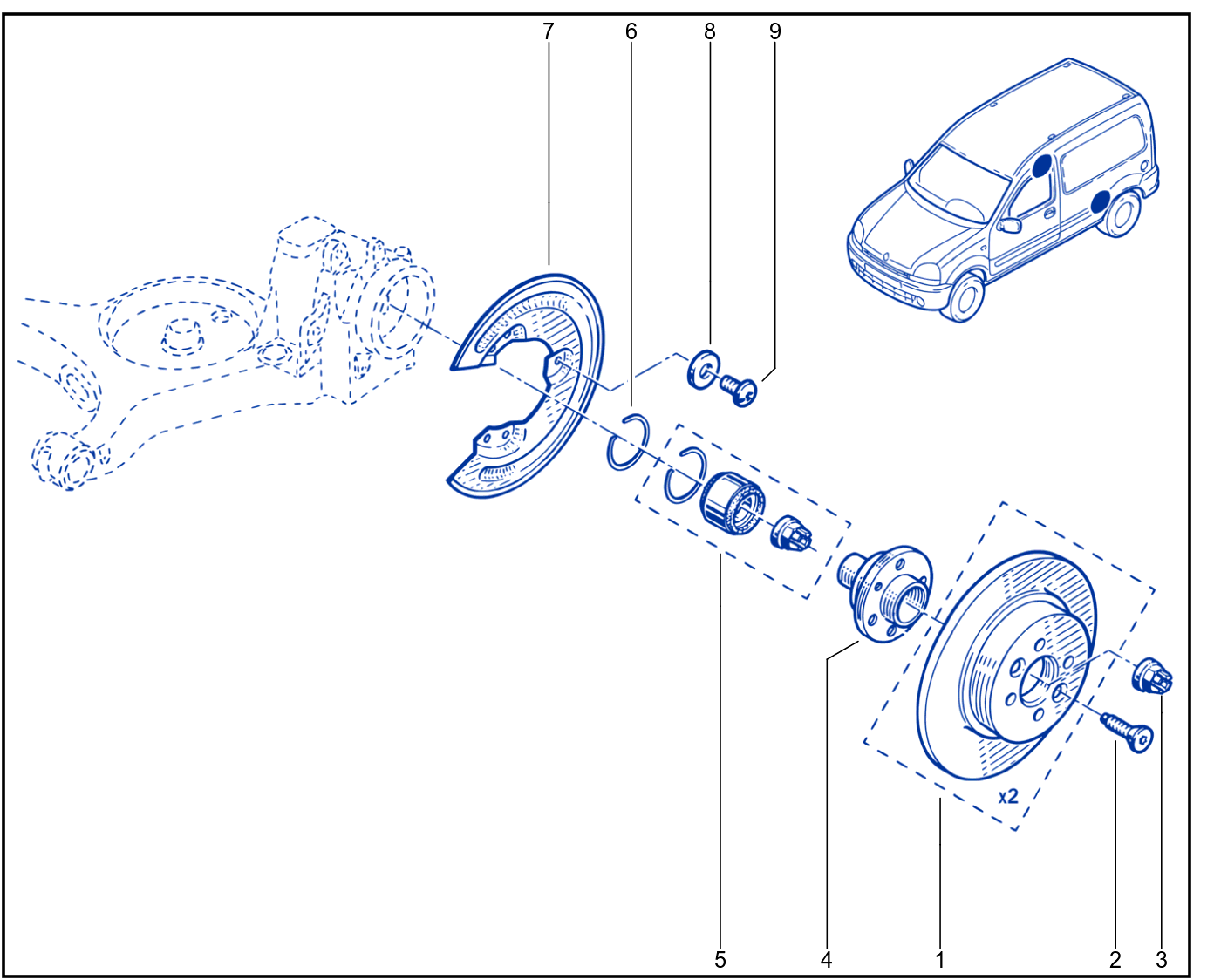 Rear Brake - 01088001