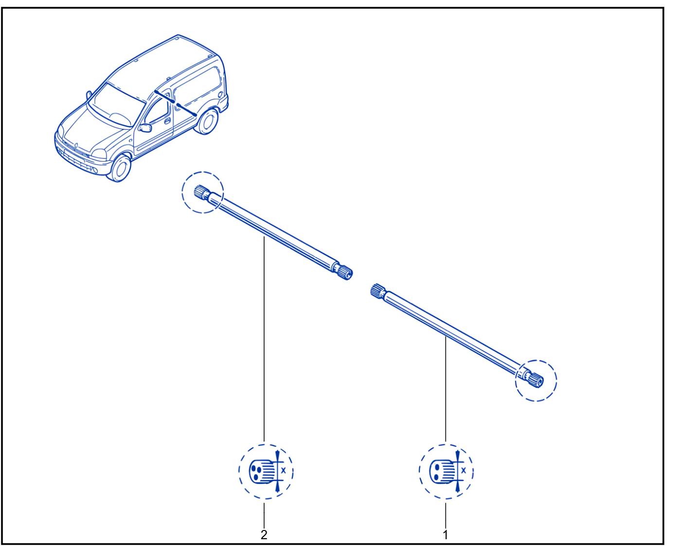 Rear Axle Component - 01088002