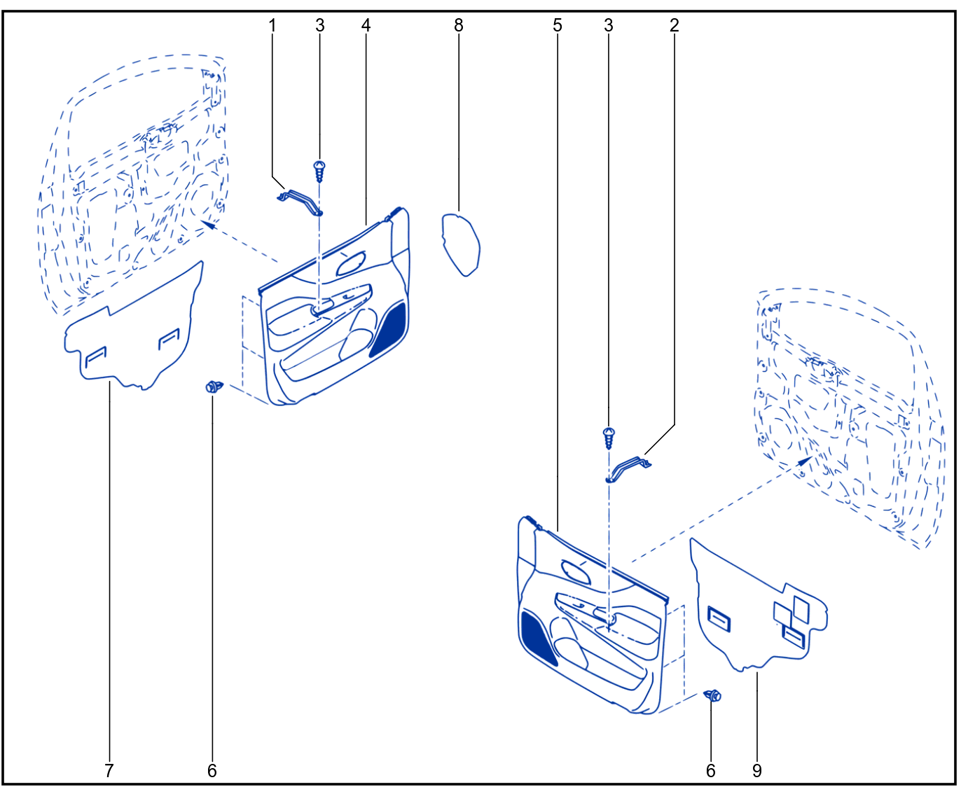Side Opening Element Trim - 01088063