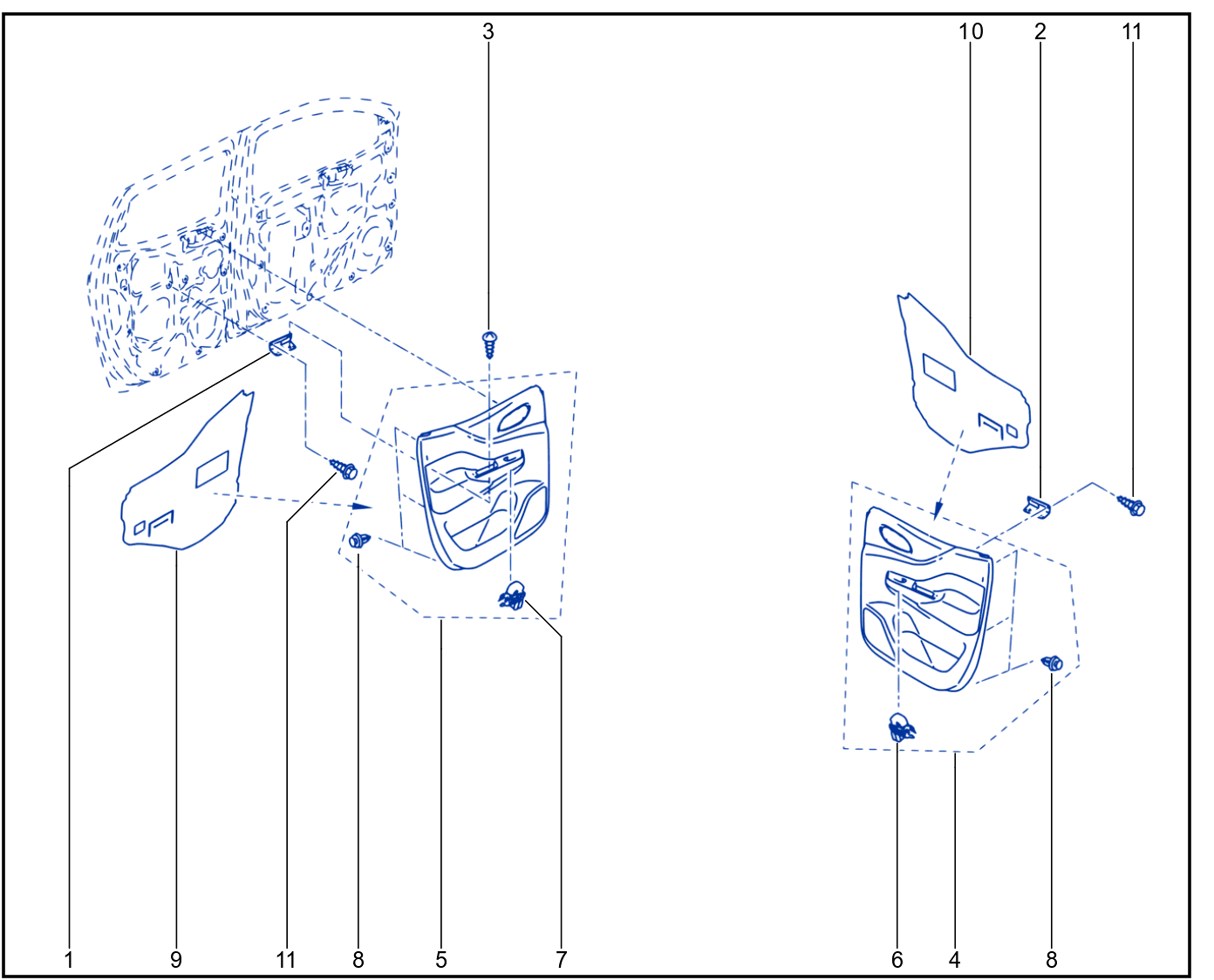 Side Opening Element Trim - 01088080