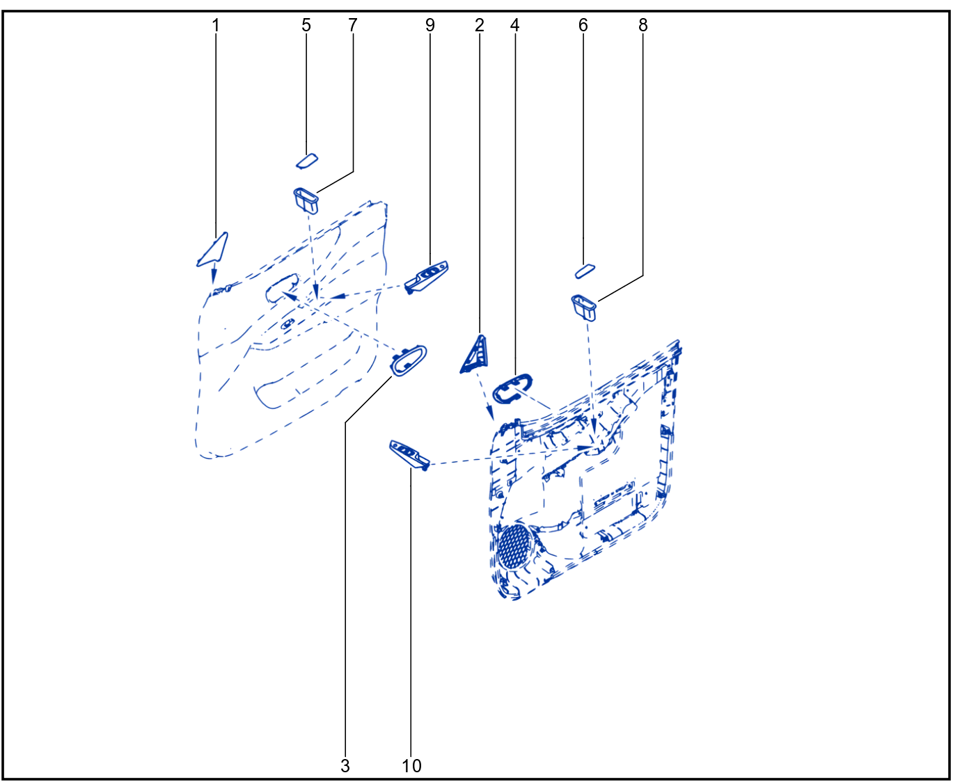 Side Opening Element Trim - 01088102