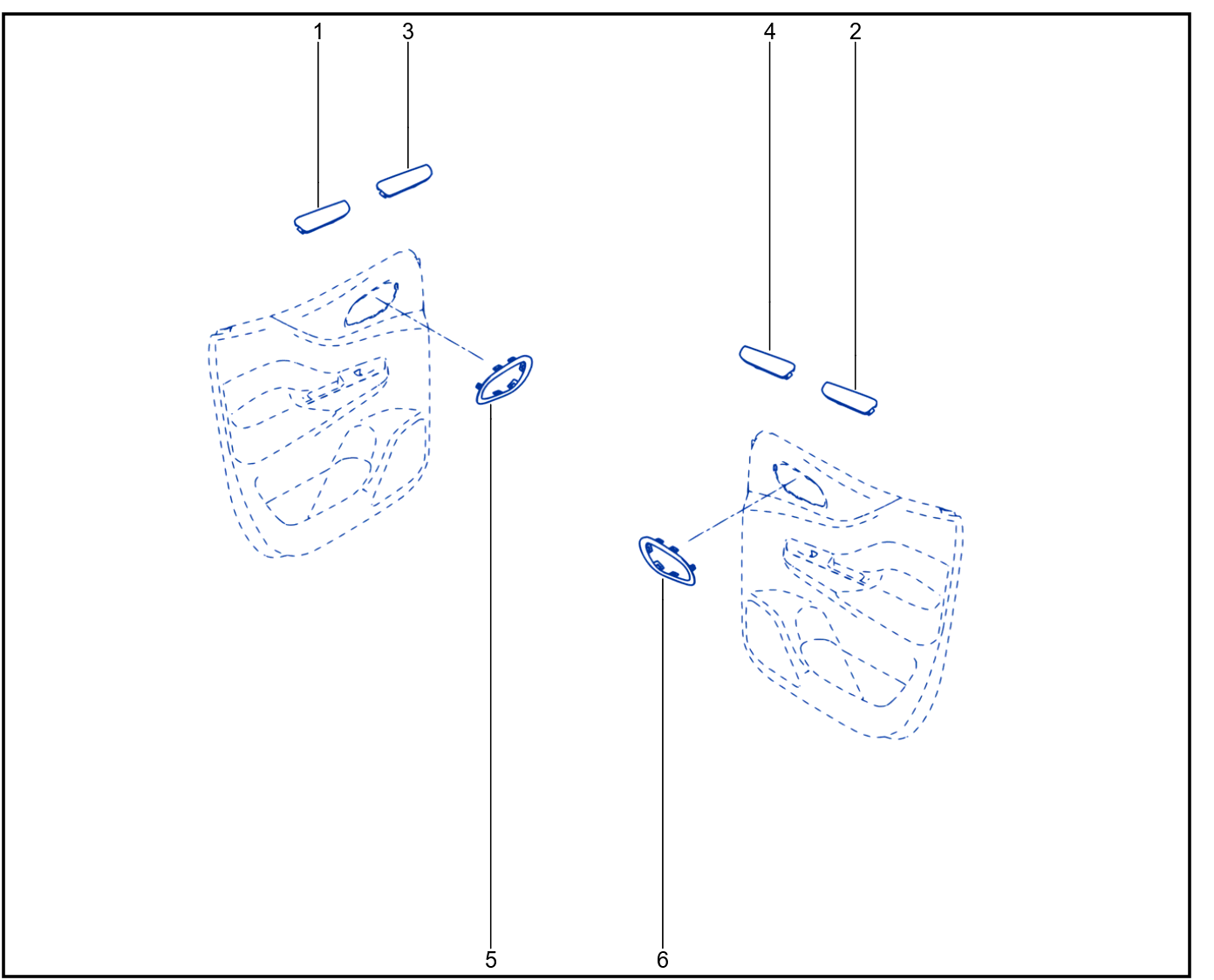 Side Opening Element Trim - 01088105
