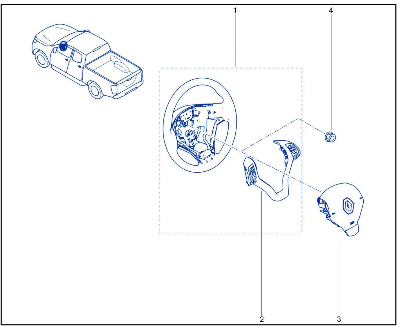 Steering Wheel - 01088150