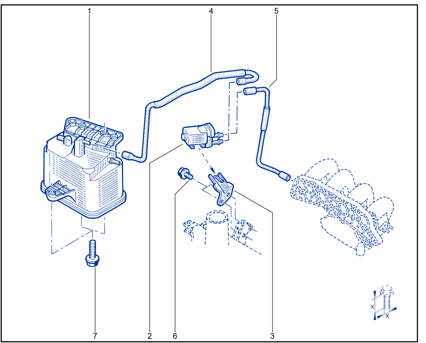 Fuel Vapour Recirculation - 01088162