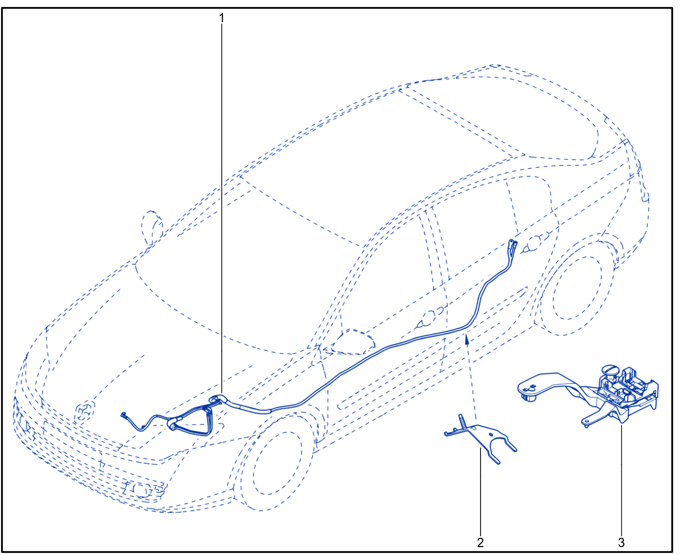 Wiring - Front End Panel Components - 01088198