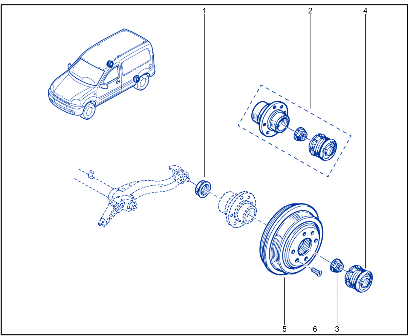 Rear Brake - 01088215