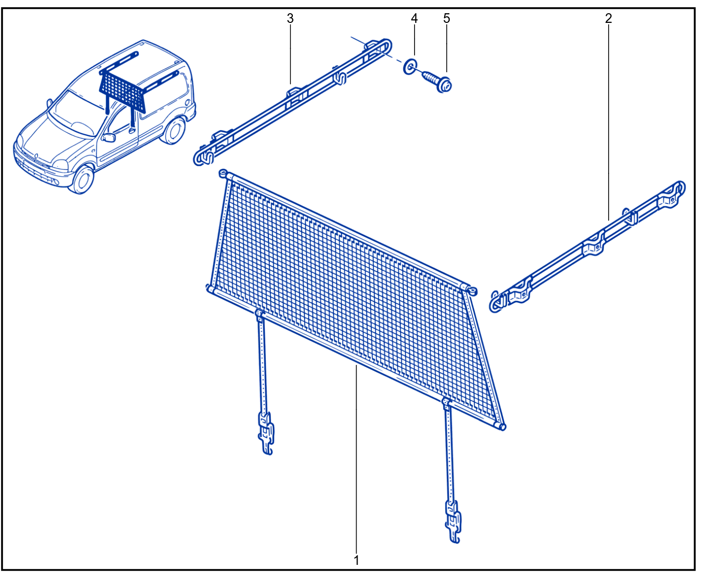Luggage Retainer - 01088219