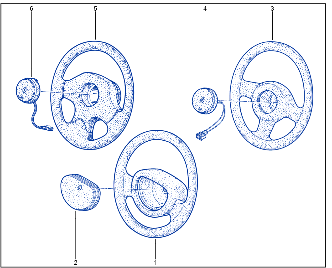 Steering Wheel - 01088281