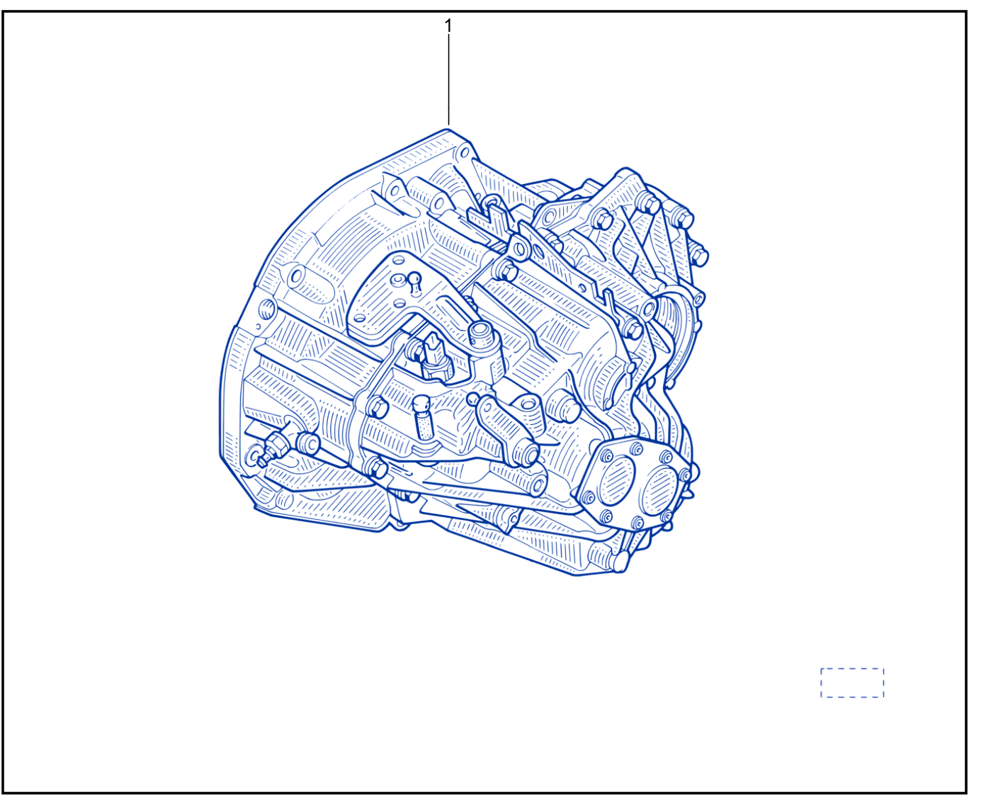 Assembled Gearbox - 01088367