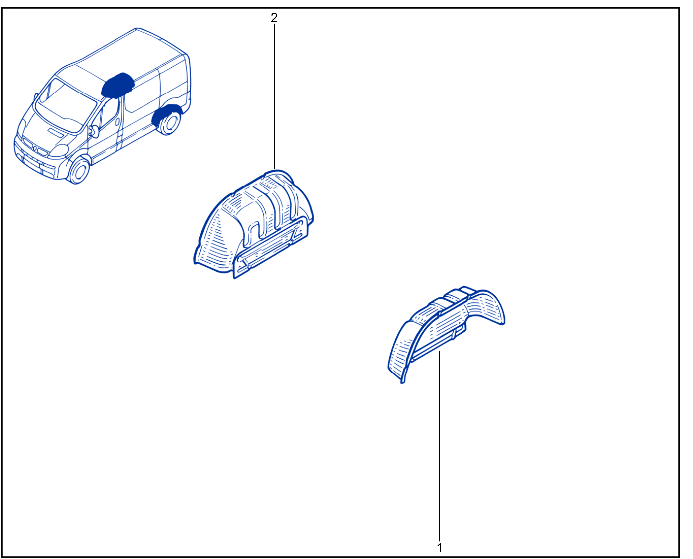 Rear Wheel House - 01088388