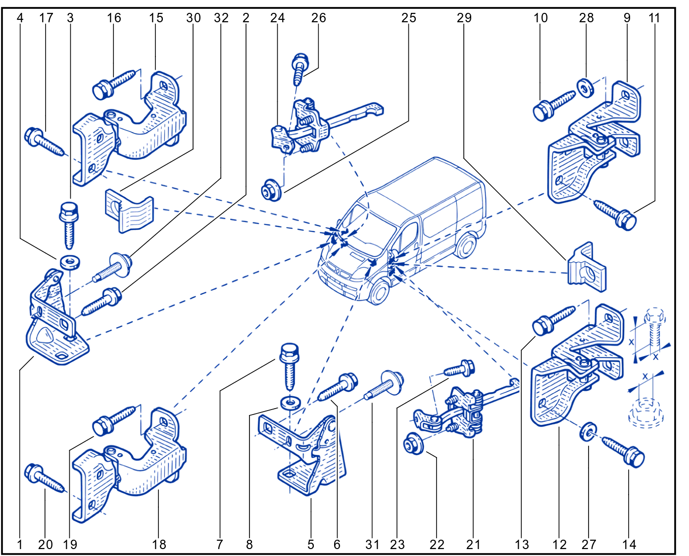 Front Opening Element Panelwork - 01088406