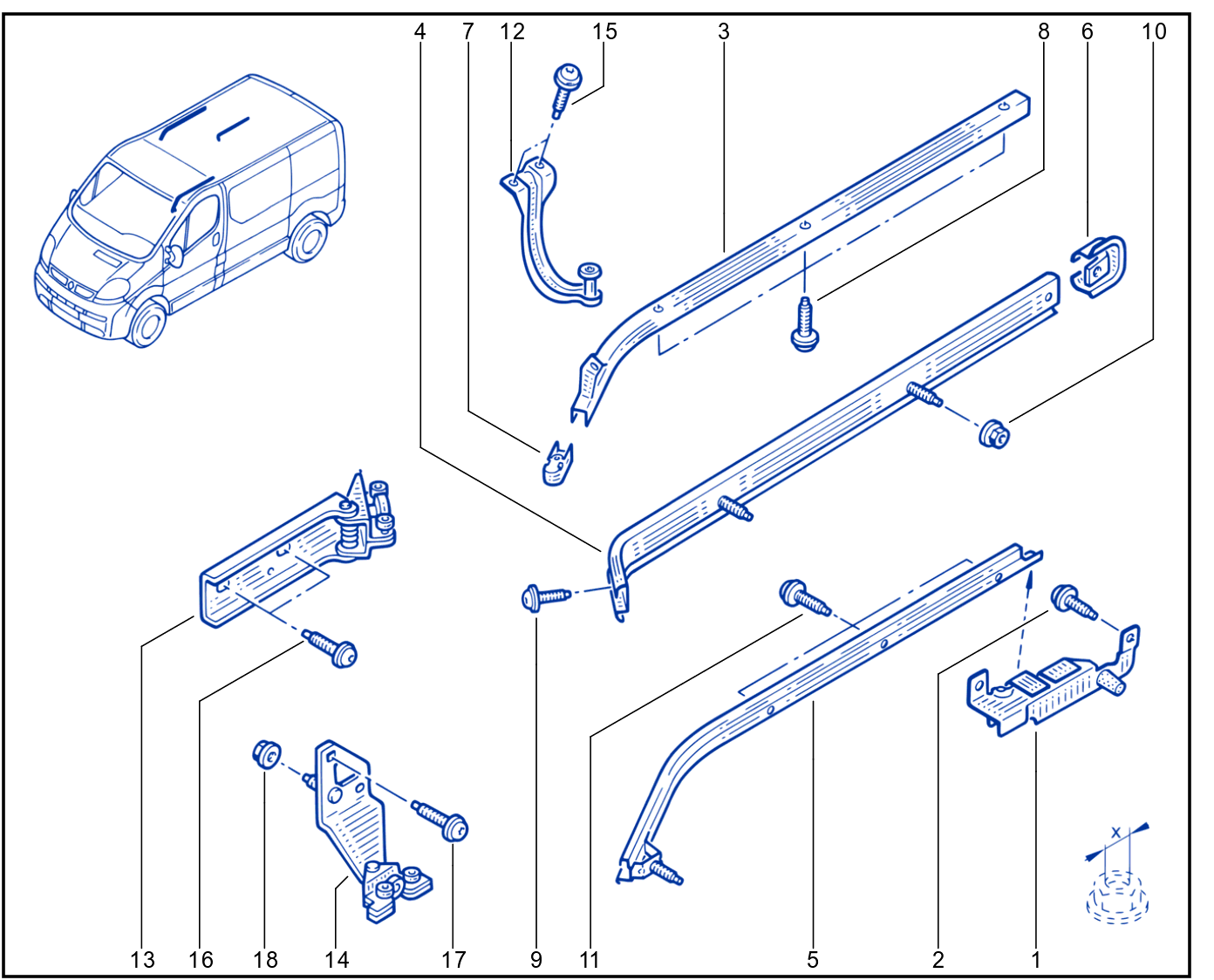Front Opening Element Panelwork - 01088408