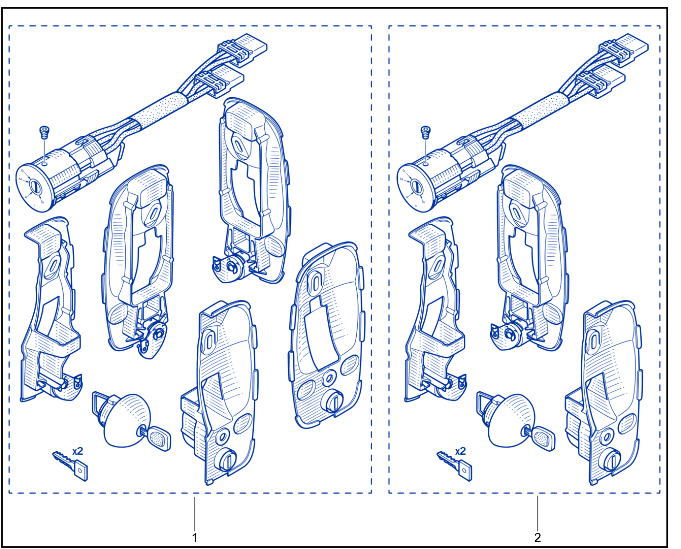 Rear Opening Element Control And Mechanism - 01088424