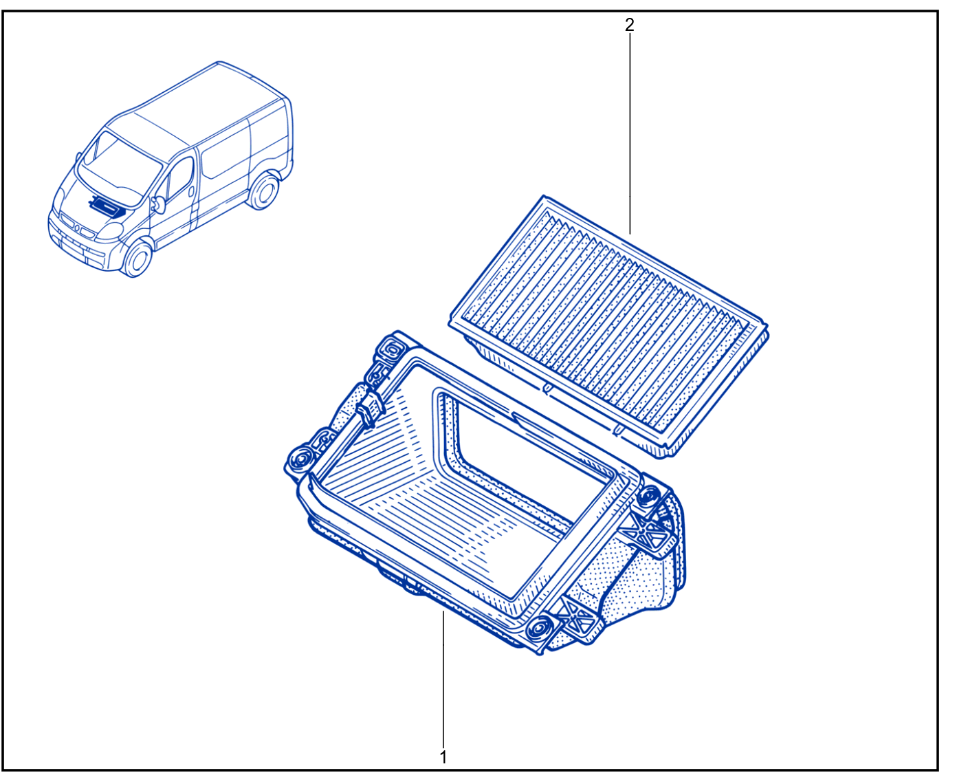 Passenger Compartment Filter - 01088540