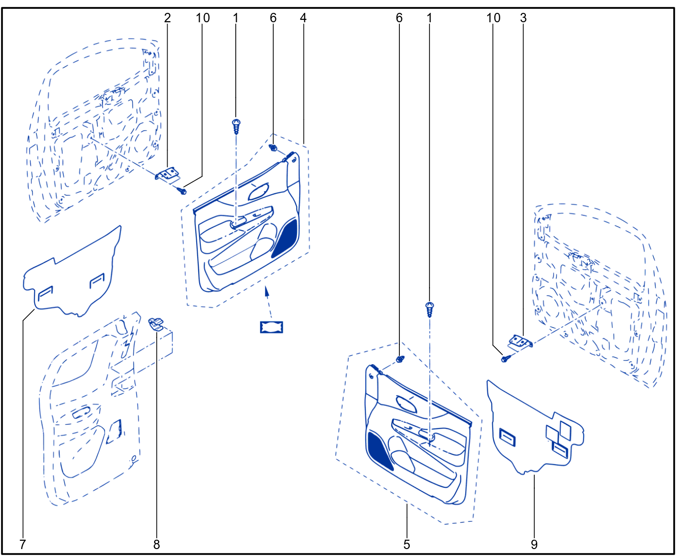 Side Opening Element Trim - 01088598
