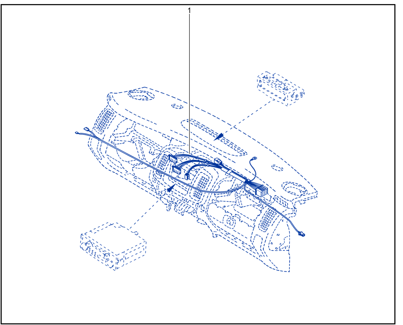 Wiring - Front End Panel Components - 01088618