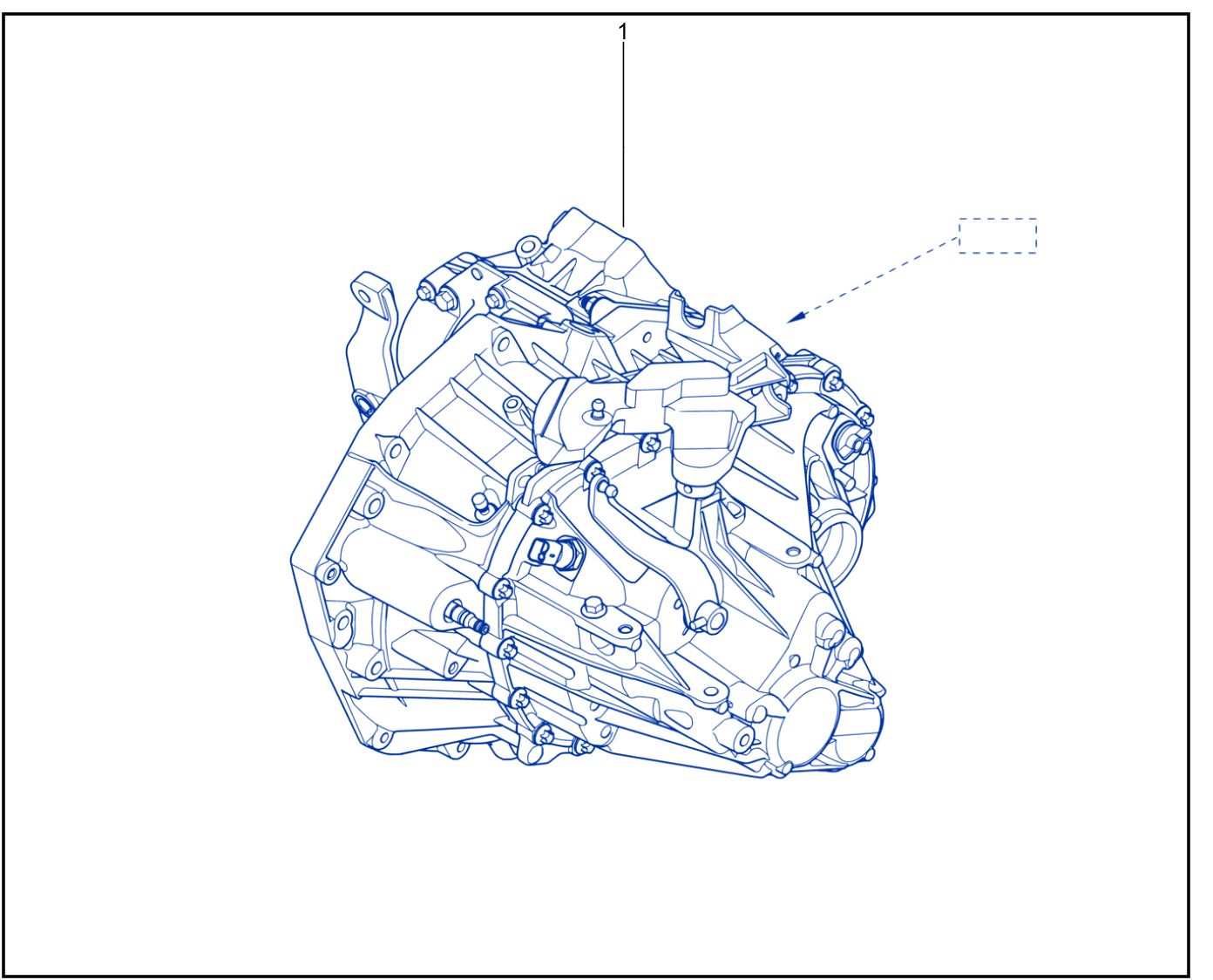 Assembled Gearbox - 01088621