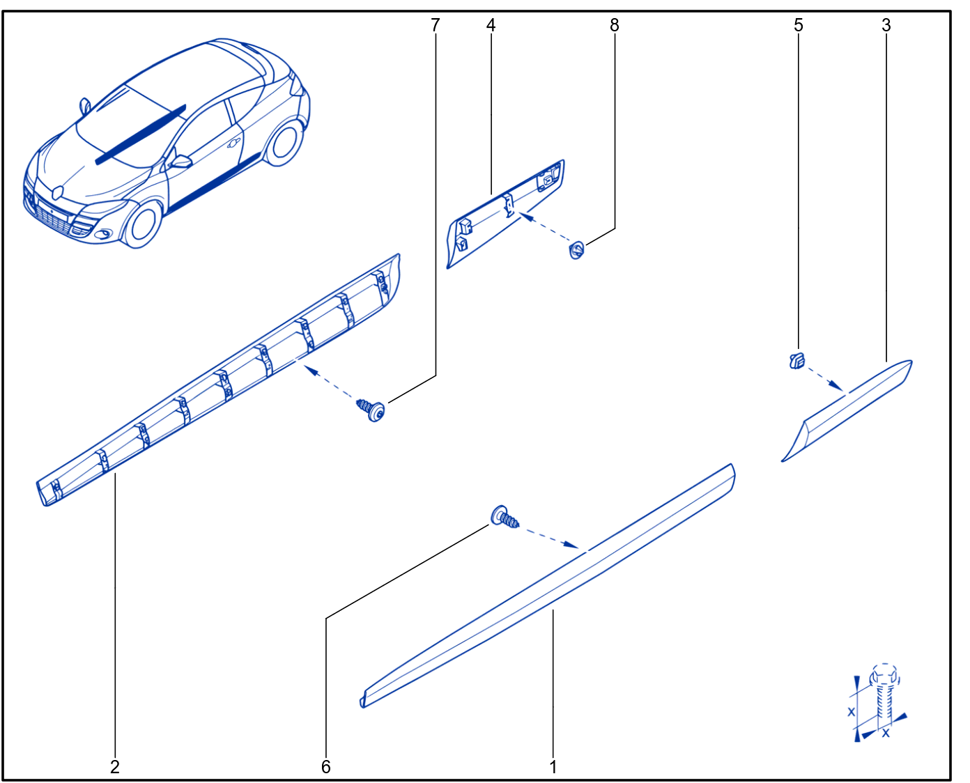 Protection Strip - Trim - 01088625