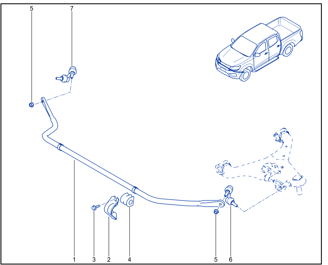 Front Anti-Roll Bar - 01088646
