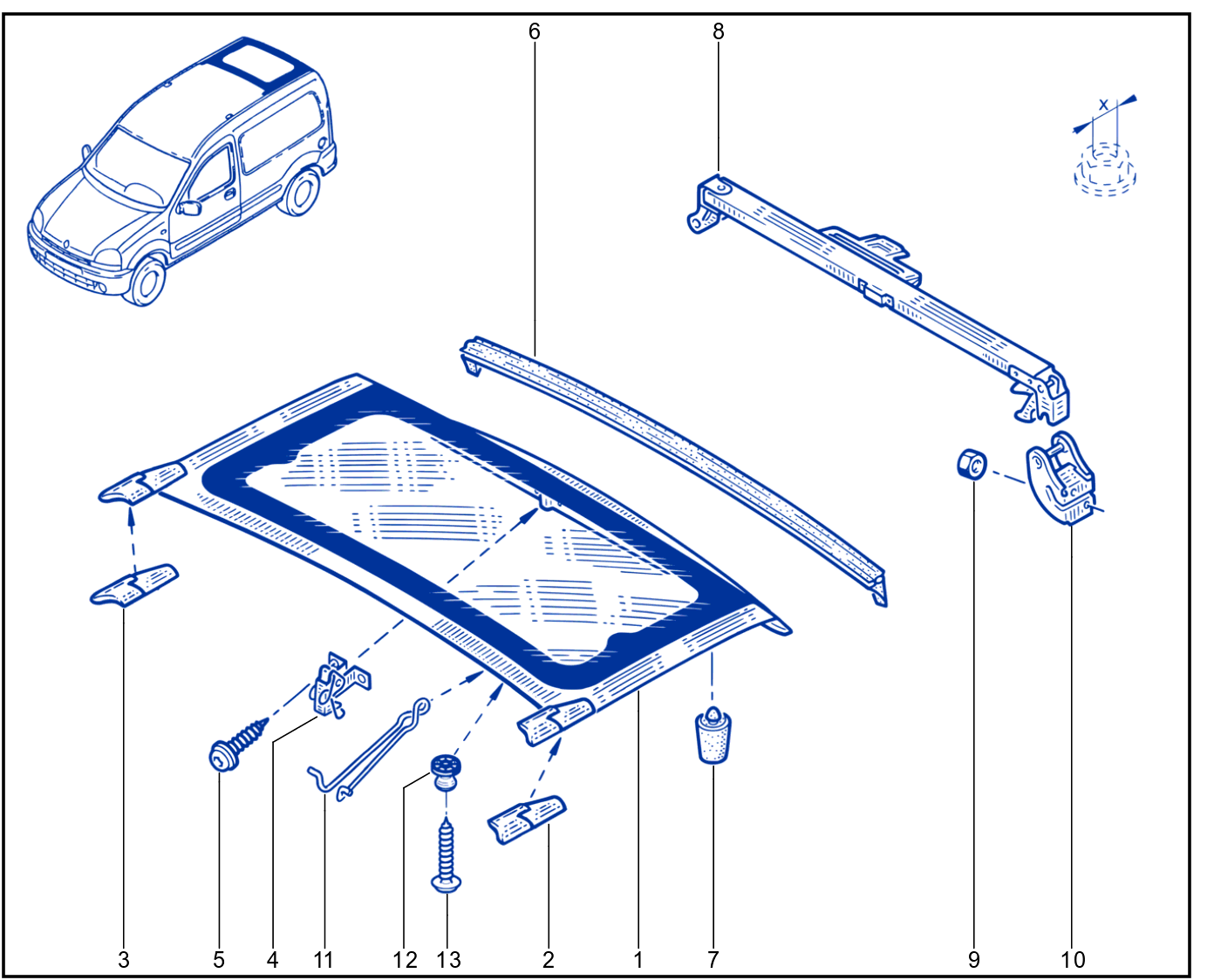 Front Opening Element Panelwork - 01088658