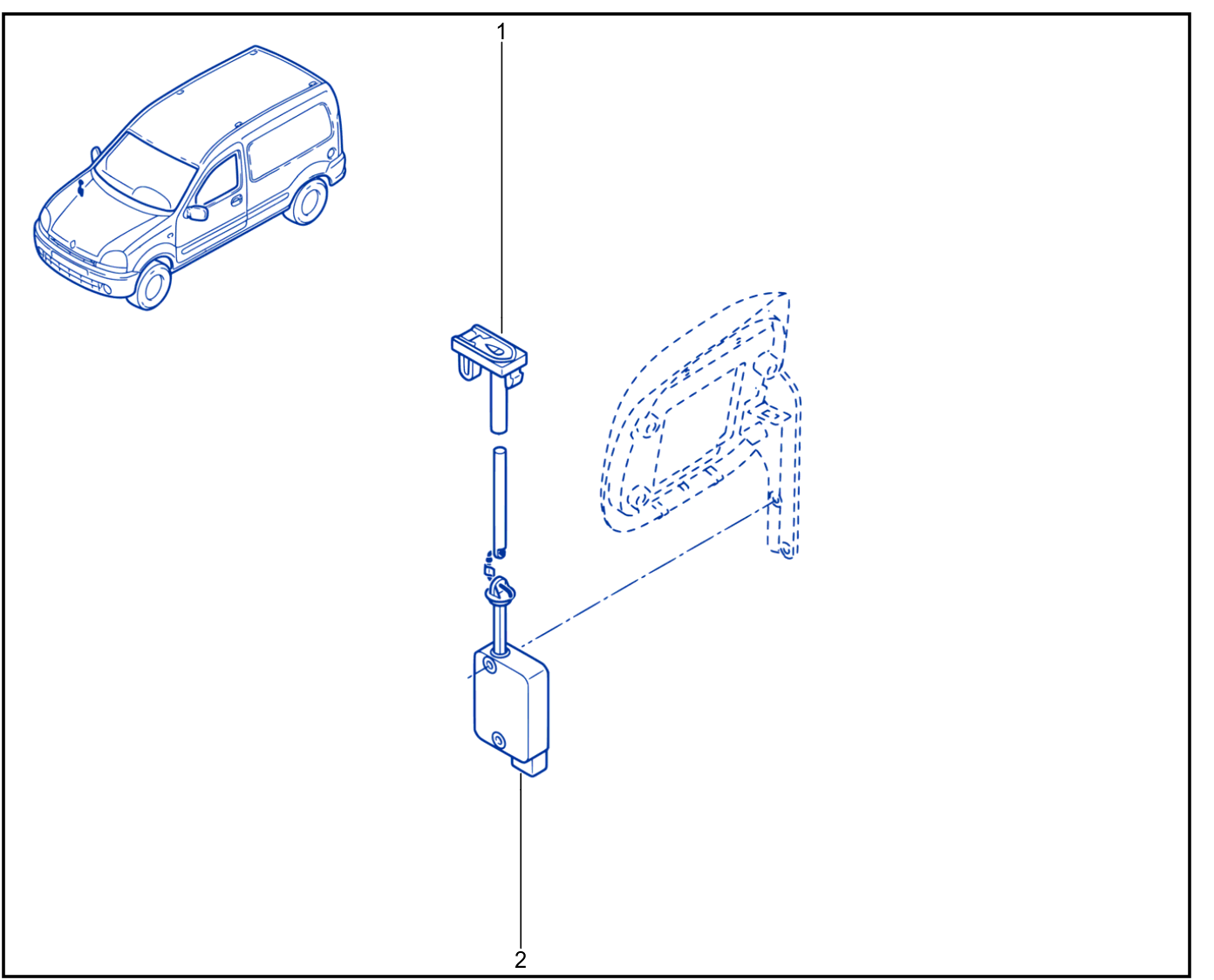 Fuel Filler Flap - Charging Socket - 01088662