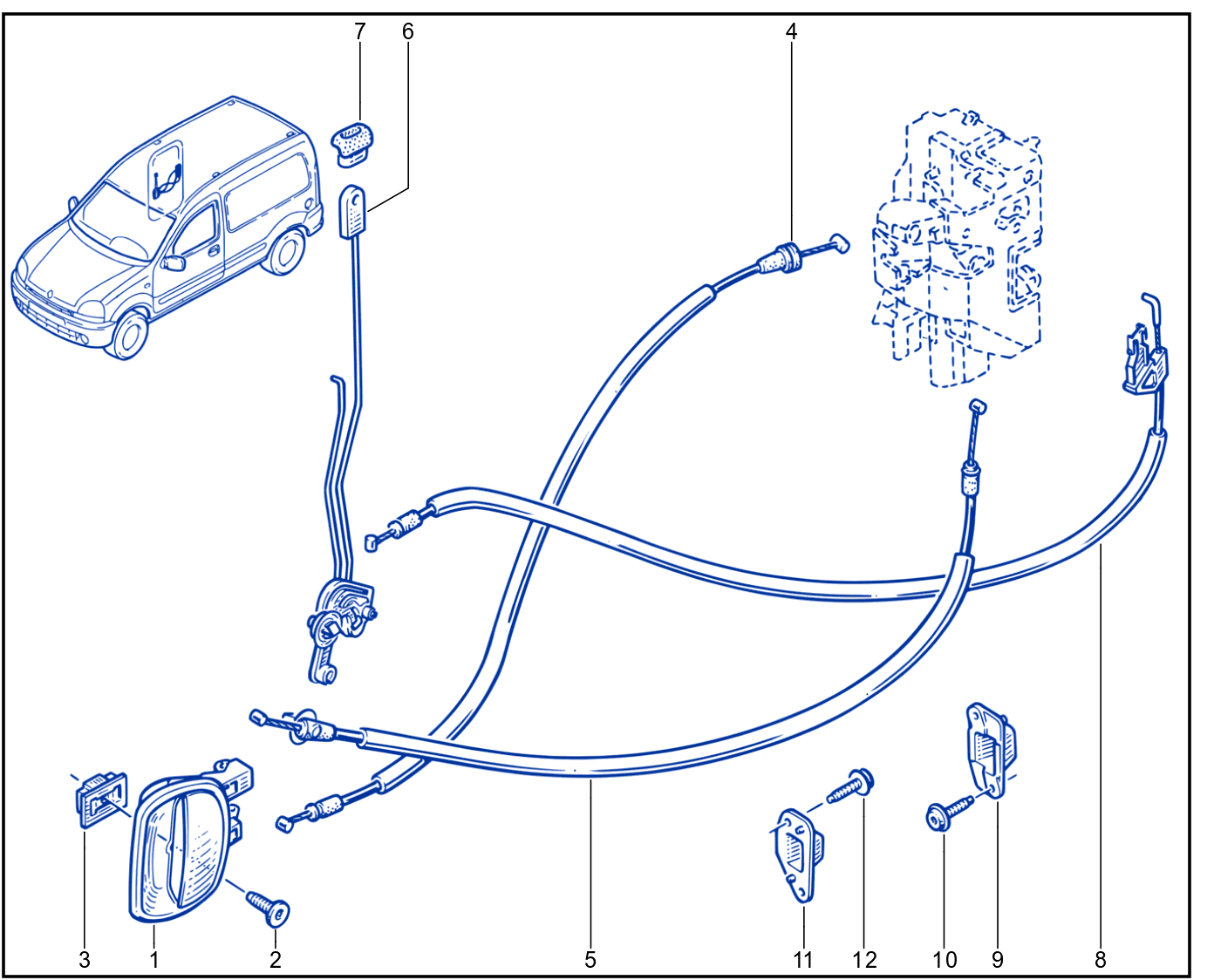 Internal Opening Element Control - 01088663
