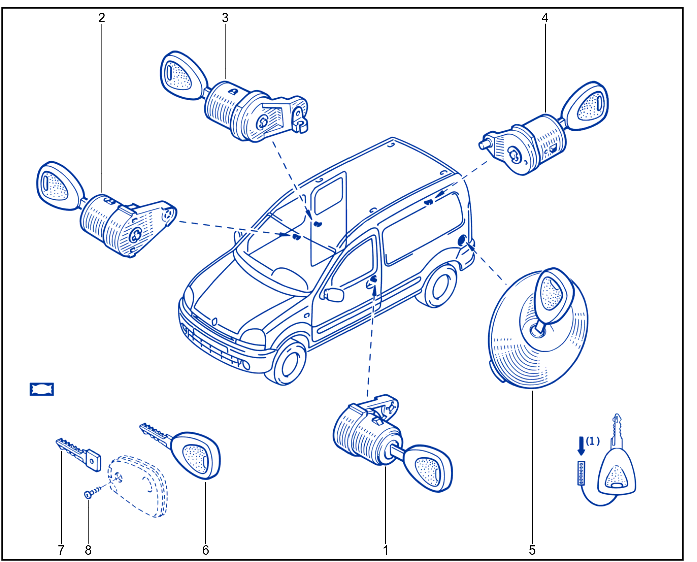 Lock And Mechanism - 01088665