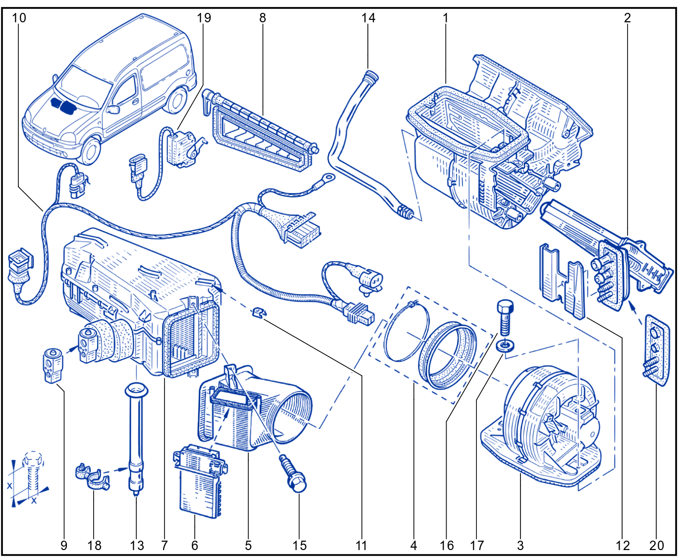Passenger Compartment Filter - 01088702