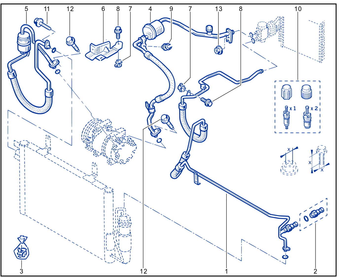Main Air Conditioning Circuit - 01088708
