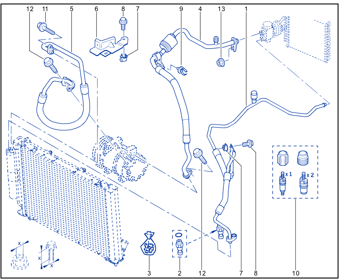 Main Air Conditioning Circuit - 01088711