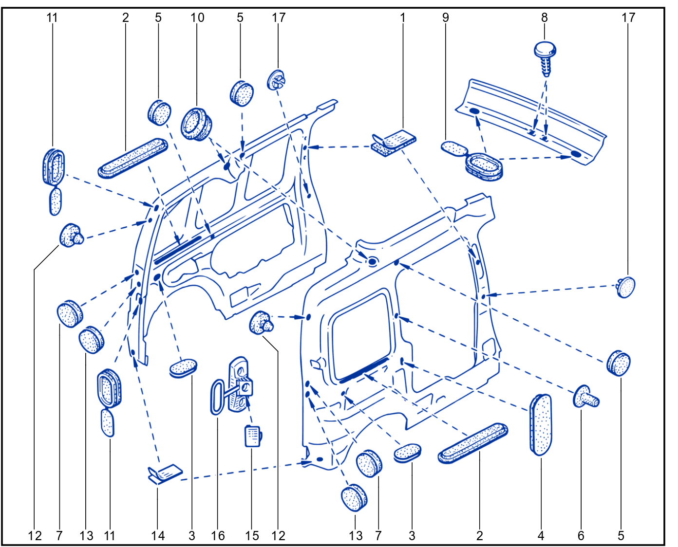 Bodywork Sealing - 01088721