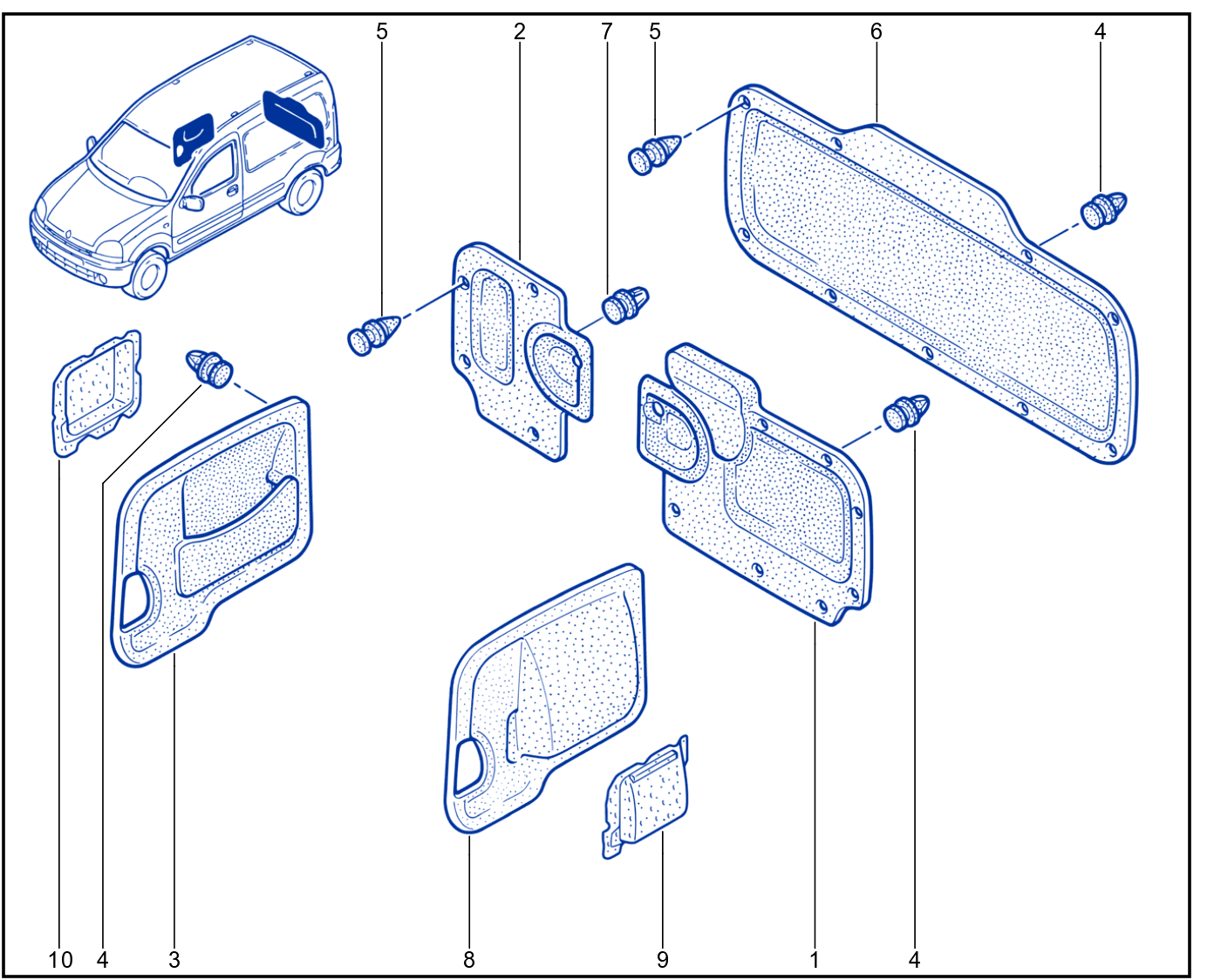 Side Opening Element Trim - 01088736