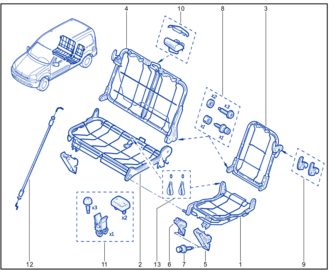 Frame - Runner - 01088770