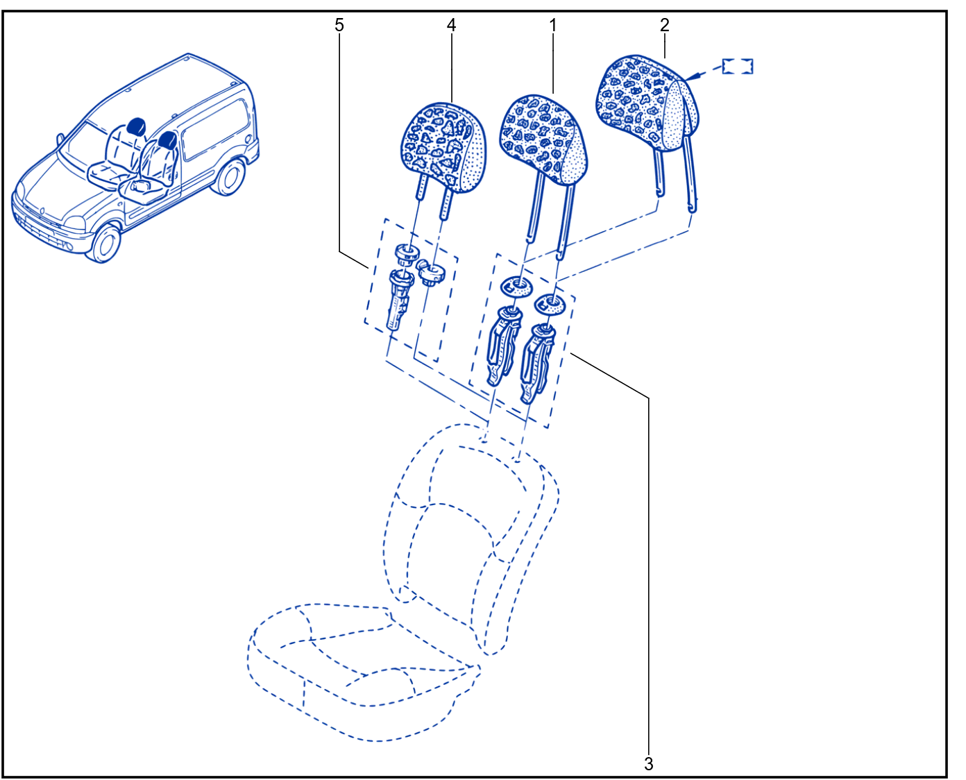 Headrest - 01088857