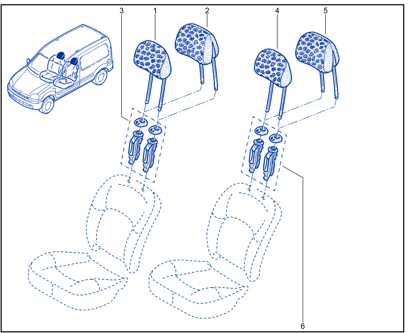 Headrest - 01088858