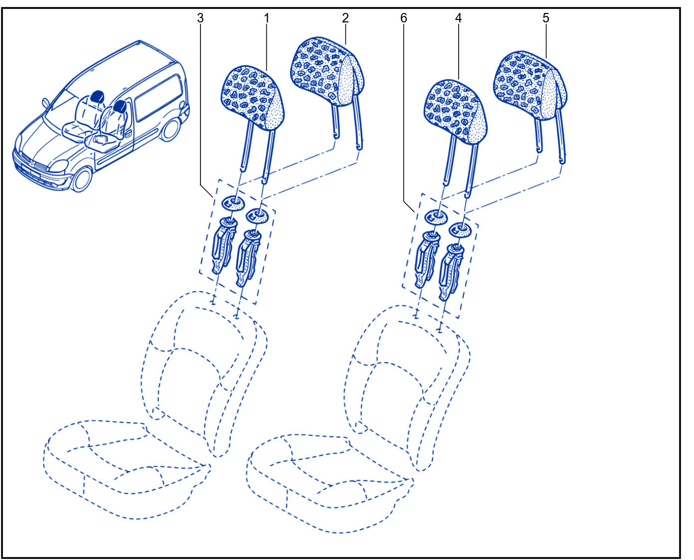 Headrest - 01088859