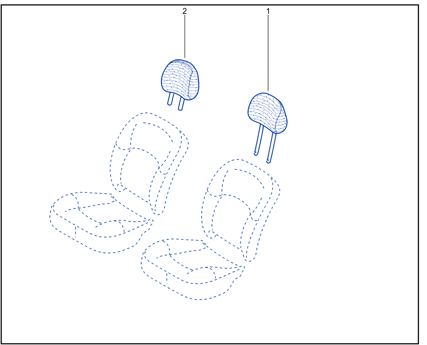 Headrest - 01088862