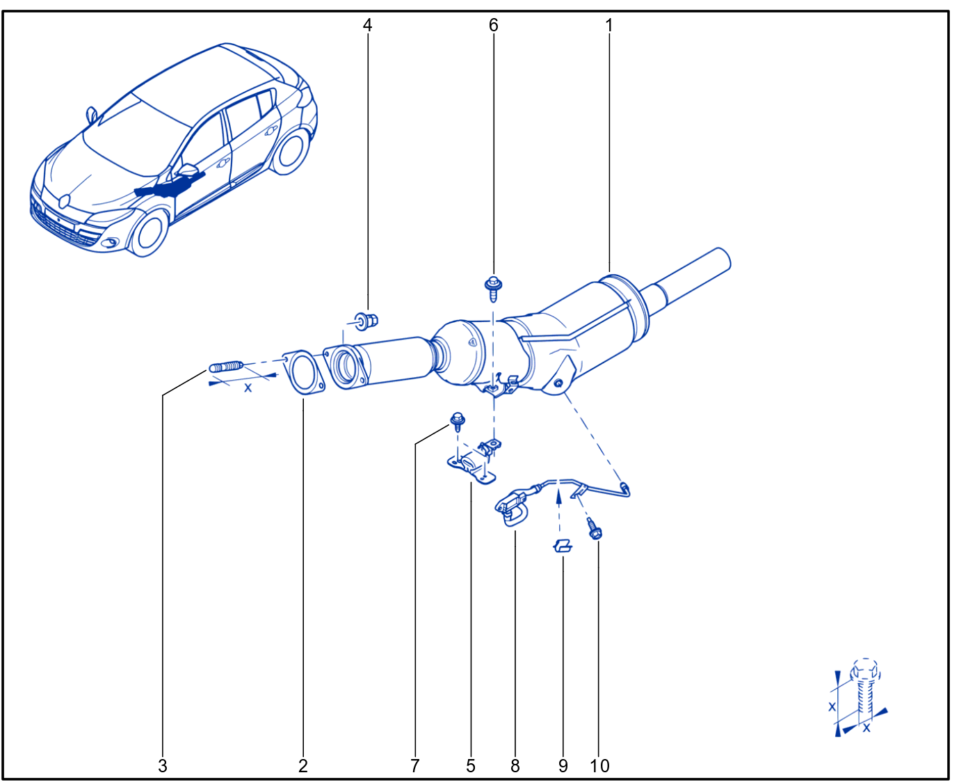 Exhaust Pipe - 01088949