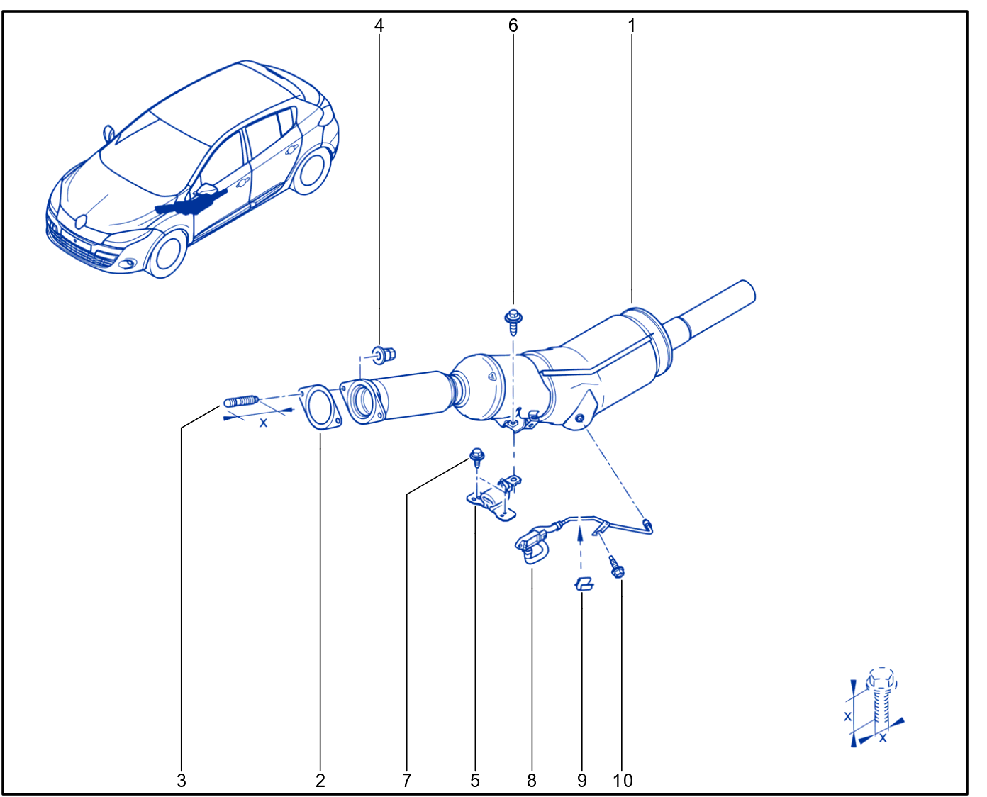 Exhaust Pipe - 01088953
