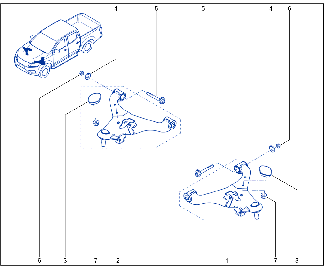 Front Axle Component - 01089027