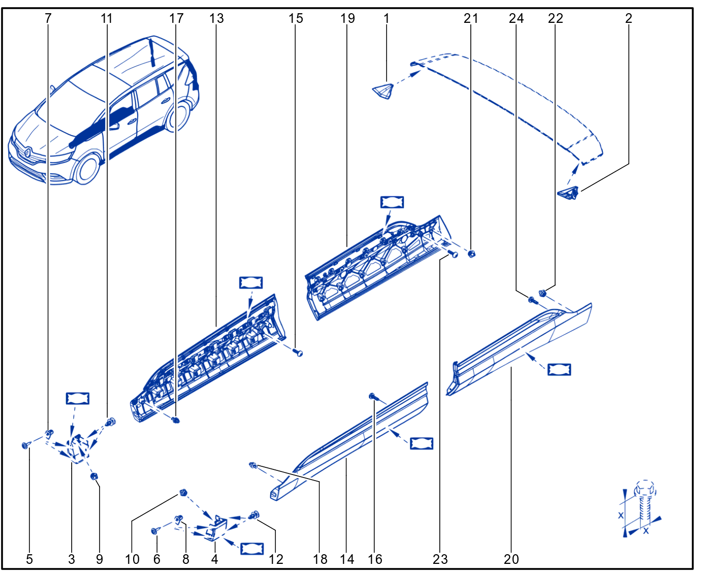 Protection Strip - Trim - 01089128