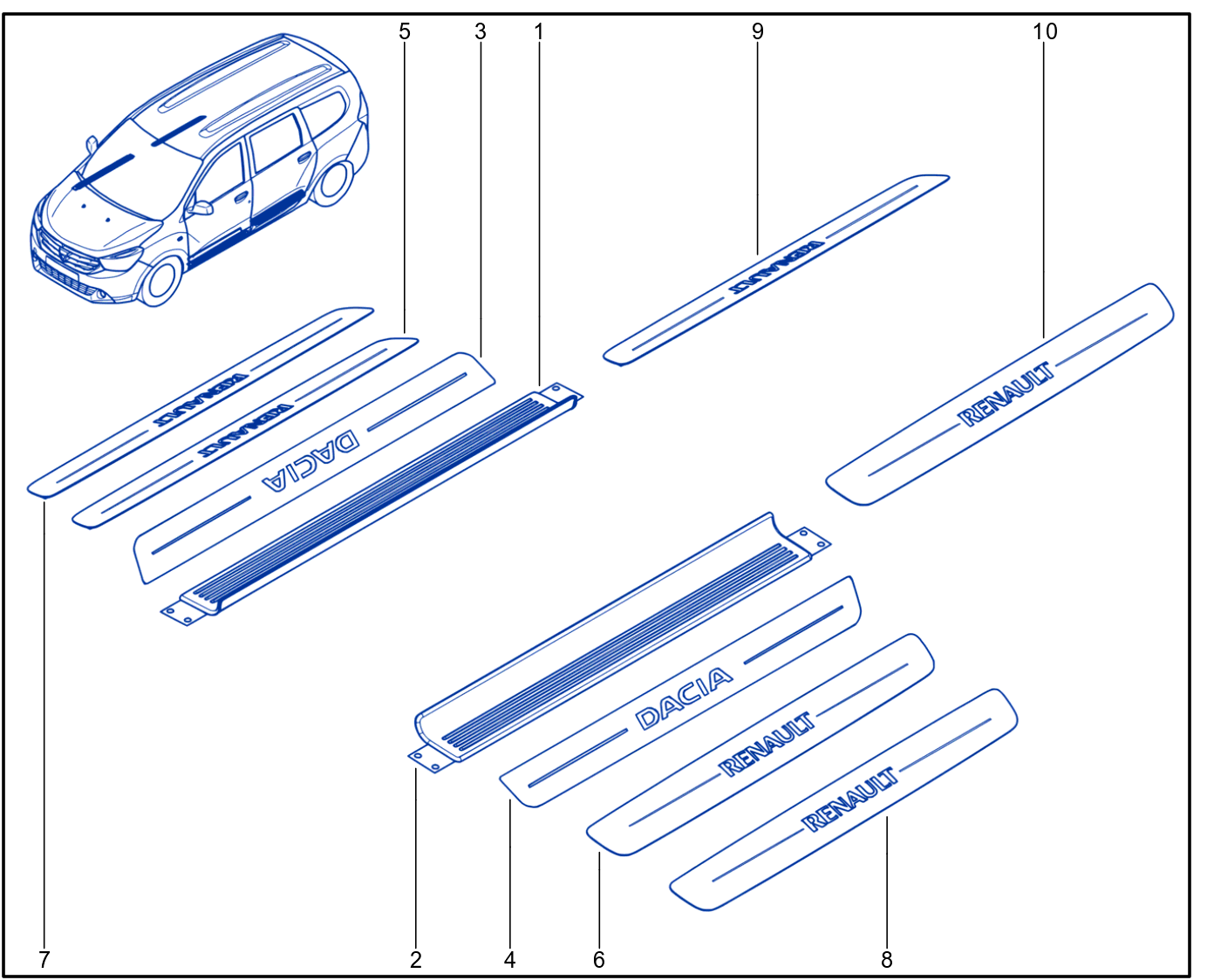 Protection Strip - Trim - 01089174