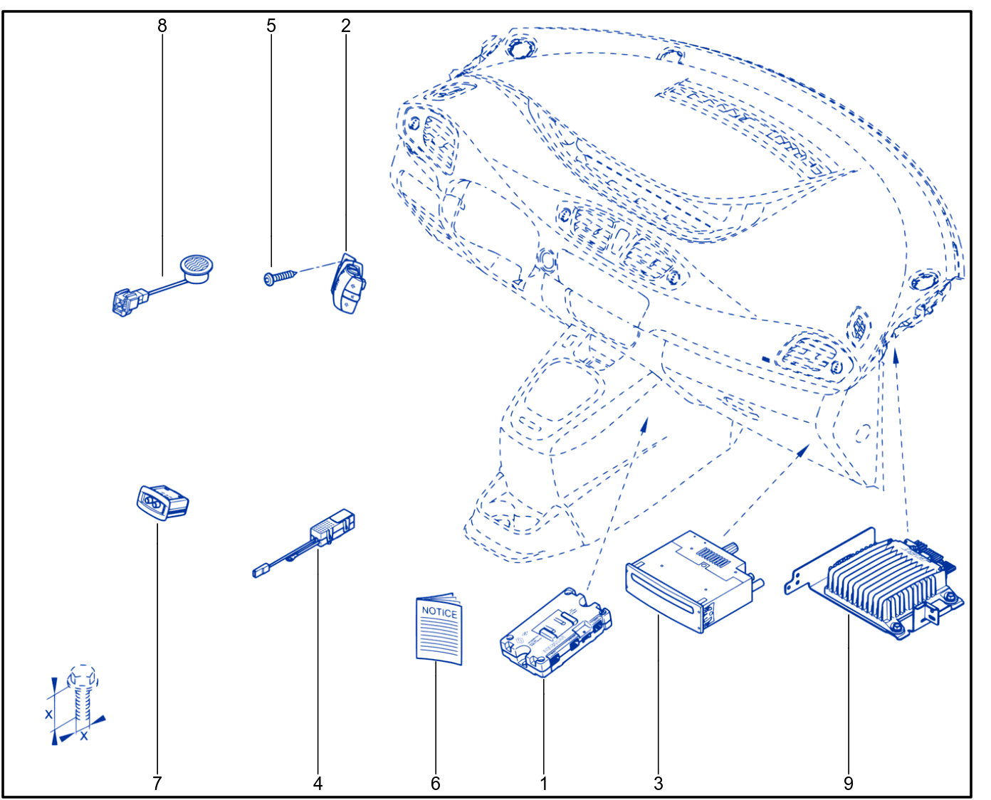 Radio And Equipment - Aerial - 01089194