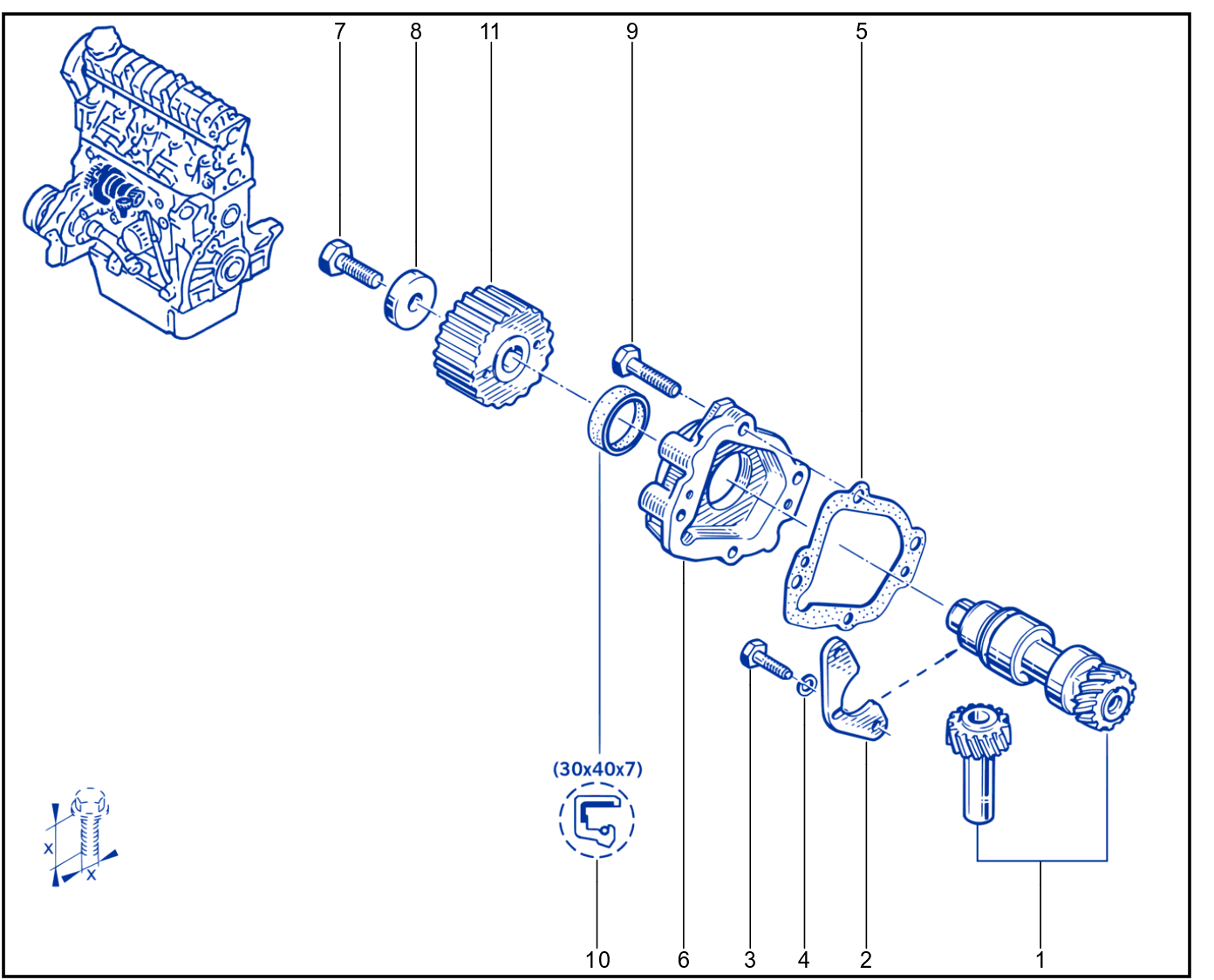 Timing - Camshaft - Valve - 01089293