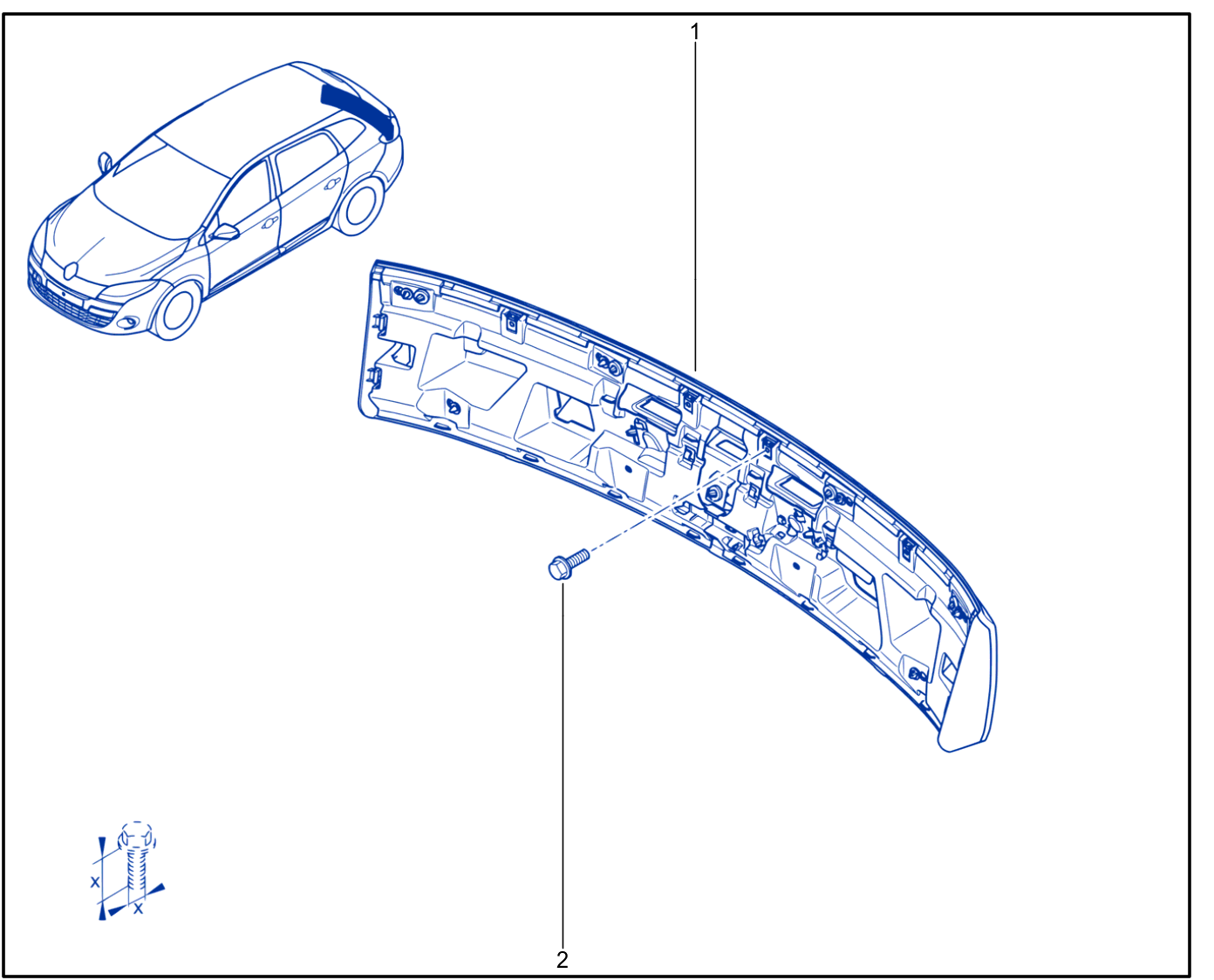 Protection Strip - Trim - 01089349