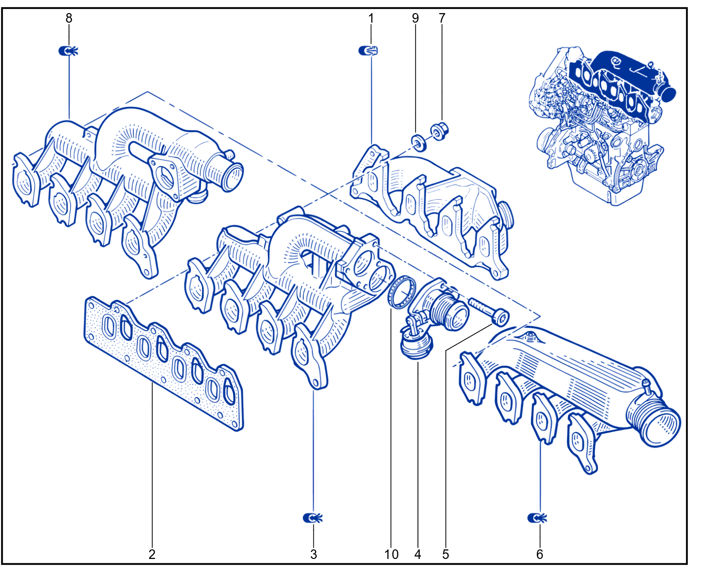 Exhaust Manifold - 01089461