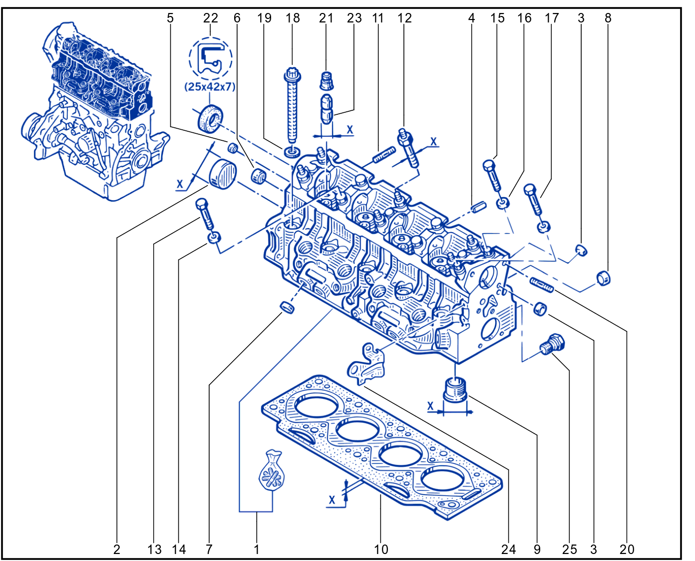Cylinder Head - 01089475