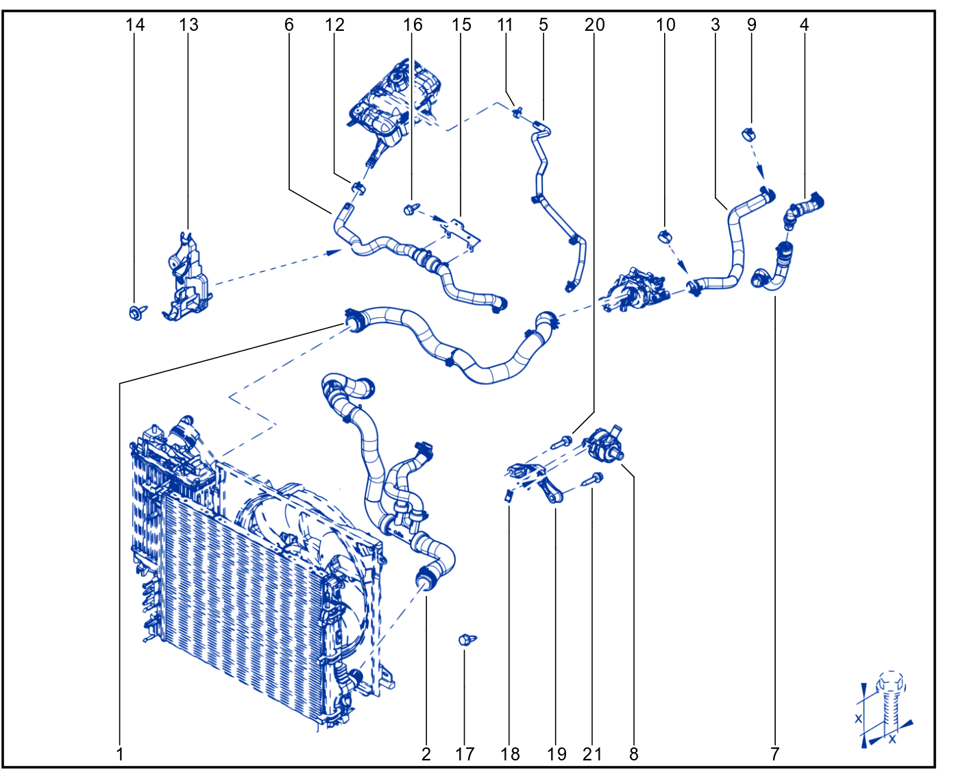 Coolant Circuit - 01089485